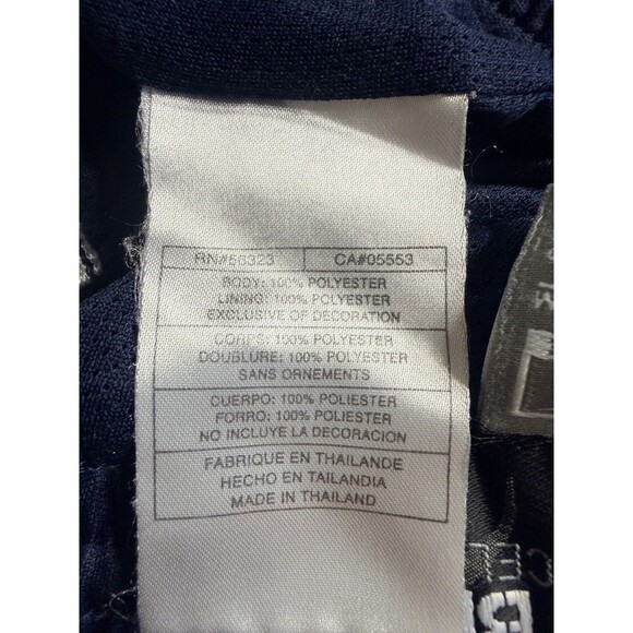 Nike Basketball Shorts Mens M Navy Blue Athletic Performance Training Swoosh - Picture 10 of 10